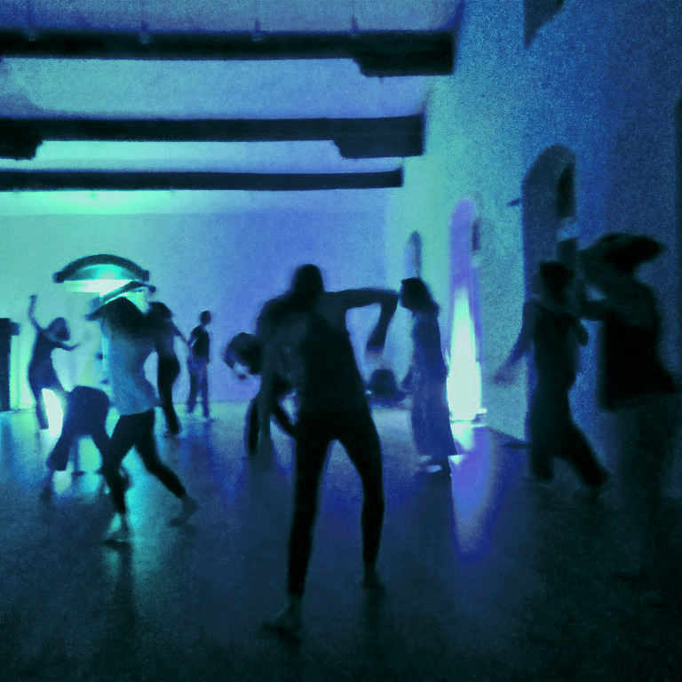 danse bleue